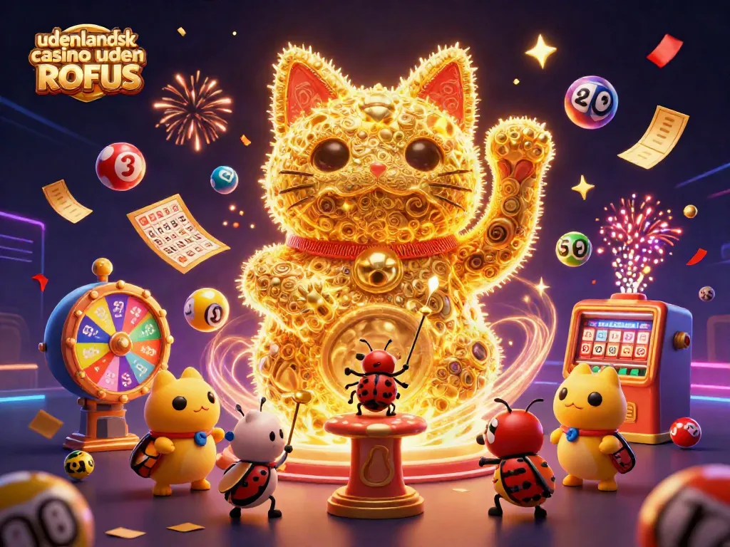 Engage in thrilling experiences at udenlandsk casino uden ROFUS with dynamic lottery games and vibrant casino elements.