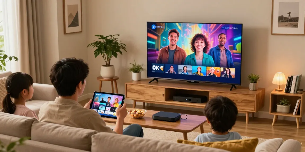 Profitez de l'expérience Atlas Pro avec des chaînes IPTV HD dans un salon accueillant
