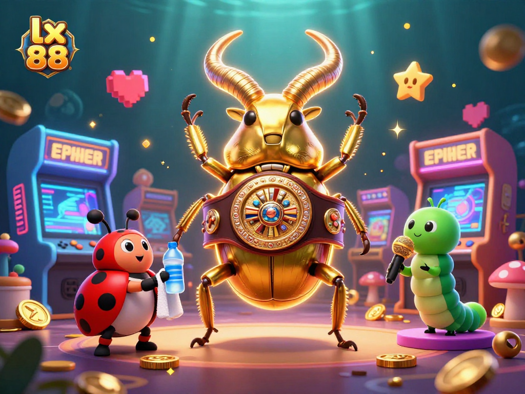 Experience the thrill with lx 88's exciting casino atmosphere featuring intense characters and vibrant gaming elements.